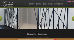 Desktop Screenshot of kovana.si